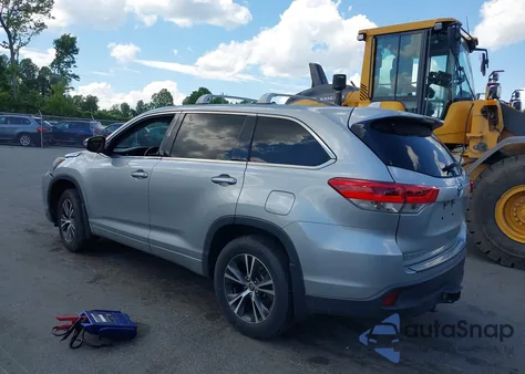 2017 Toyota Highlander Le Plus из США, поврежденный, VIN 5TDBZRFH9HS458757